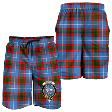 Trotter Tartan Mens Shorts with Family Crest - Tartan Vibes Clothing