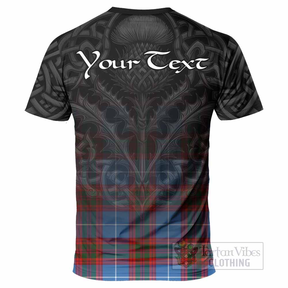 Trotter Tartan T-Shirt with Family Crest Celtic Thistle Vibes - Tartan Vibes Clothing