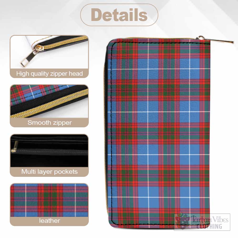 Trotter Tartan Women's Leather Wallet - Tartan Vibes Clothing