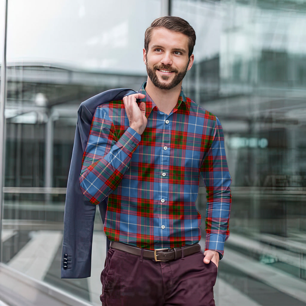 Trotter Tartan Long Sleeve Button Up Shirt - Tartan Vibes Clothing