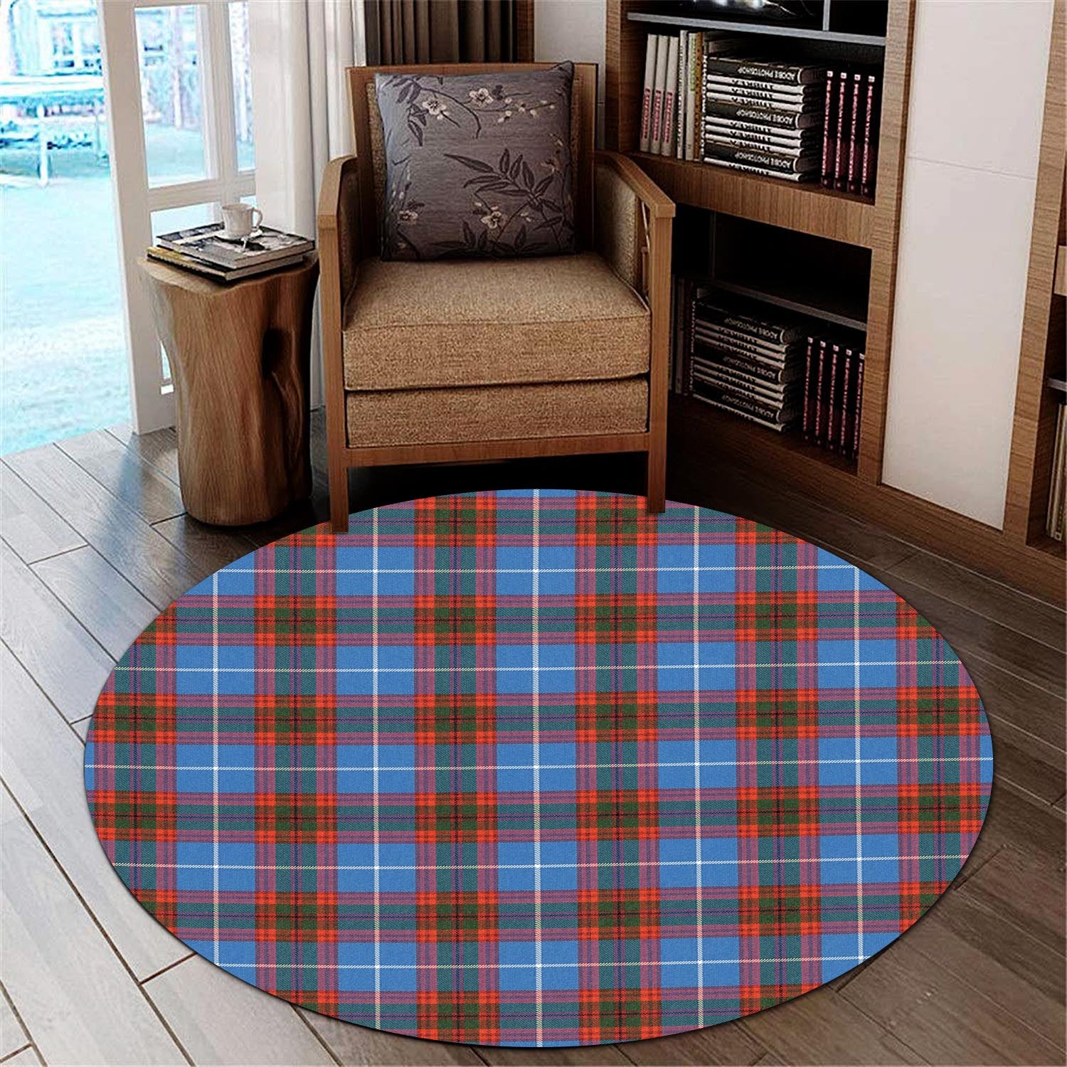 Trotter Tartan Round Rug - Tartan Vibes Clothing