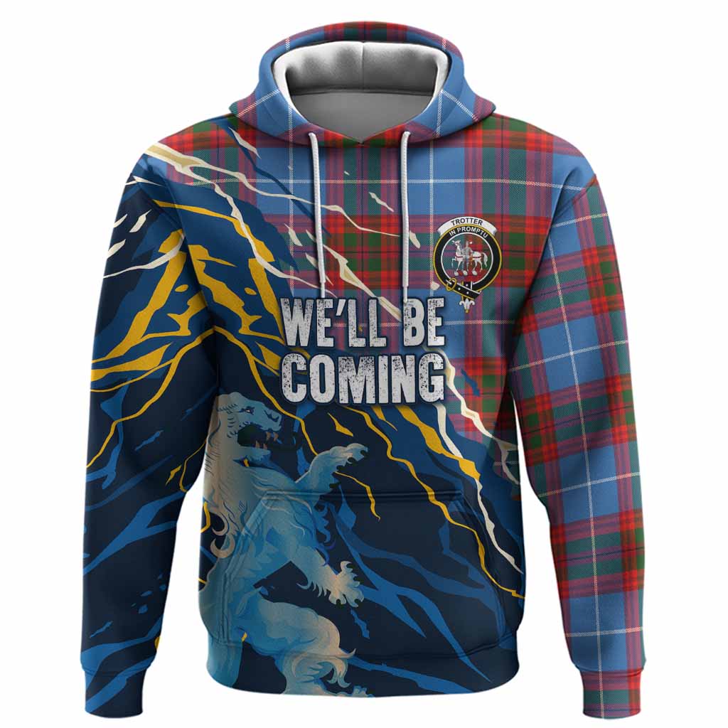 Trotter Scotland Tartan Hoodie WC2026 Football - We'll Be Coming