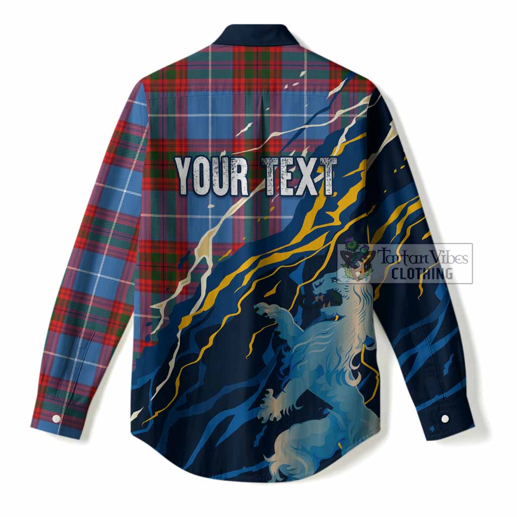 Trotter Scotland Tartan Women Casual Shirt WC2026 Football - We'll Be Coming