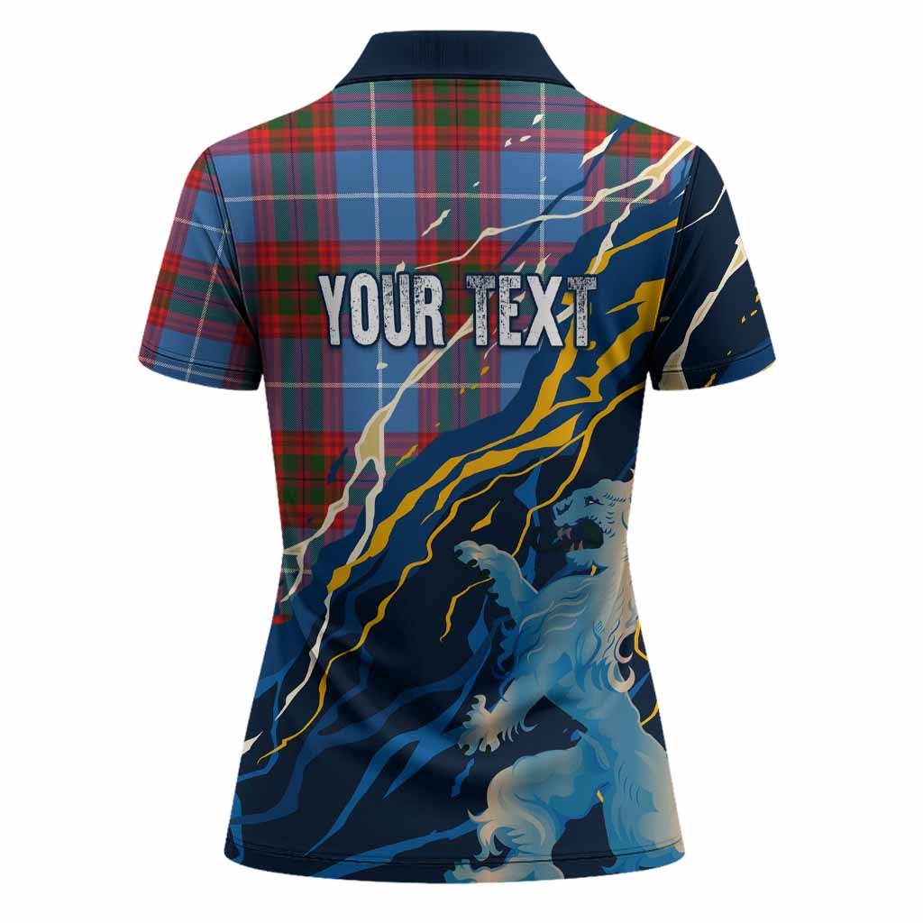 Trotter Scotland Tartan Women Polo Shirt WC2026 Football - We'll Be Coming
