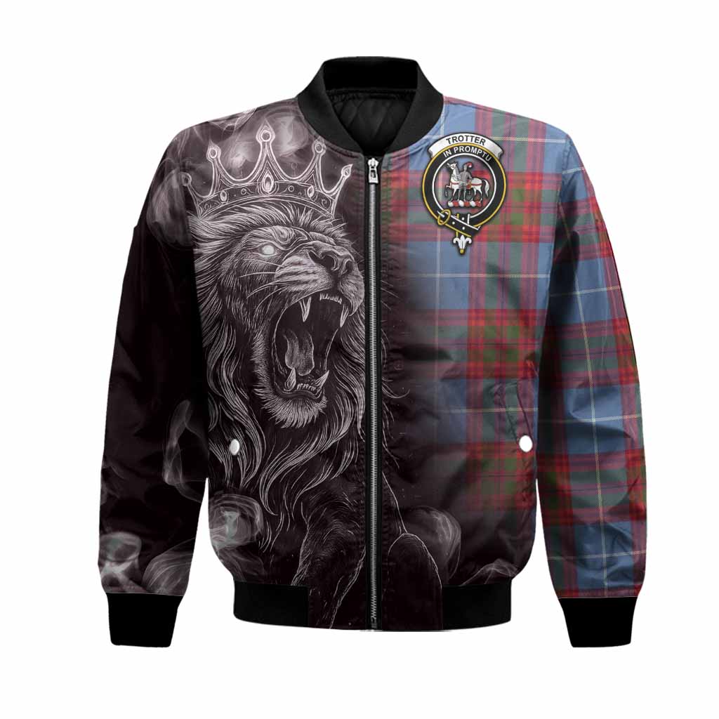 Trotter Tartan Bomber Jacket Roaring Lion Heritage