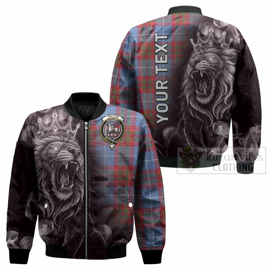 Trotter Tartan Bomber Jacket Roaring Lion Heritage