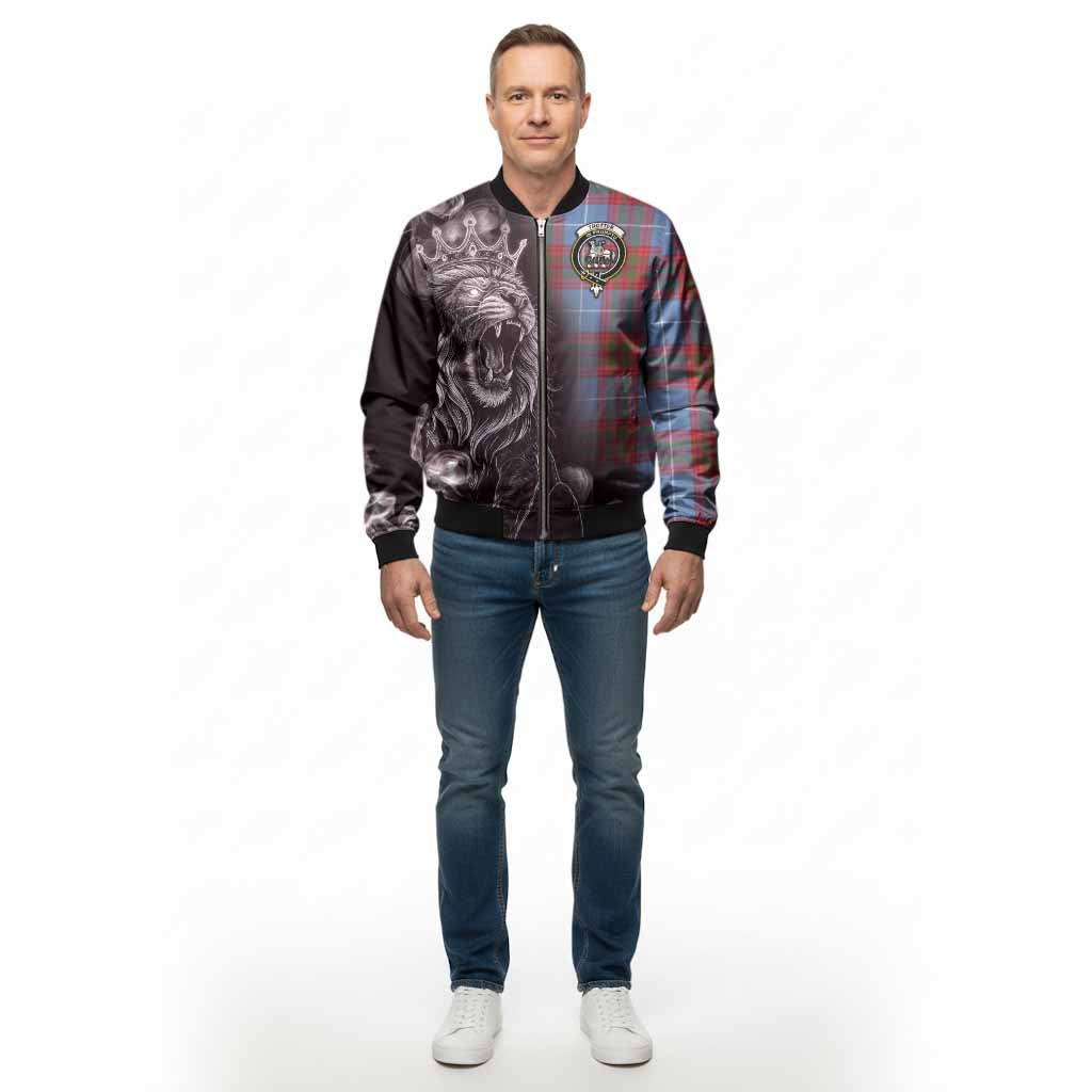 Trotter Tartan Bomber Jacket Roaring Lion Heritage
