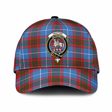 Trotter Tartan Classic Cap with Family Crest