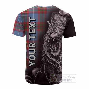 Trotter Tartan Cotton T-shirt Roaring Lion Heritage