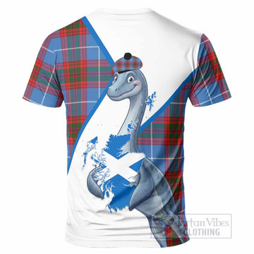 Trotter Tartan Crest Loch Ness Monster T-Shirt Nessie Scottish Map Tha Gradh Agam Air Alba