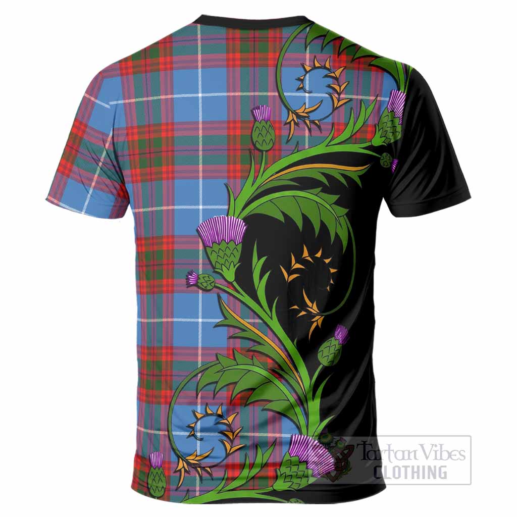 Trotter Tartan Crest T-Shirt Scottish Thistle Pride Heritage Art
