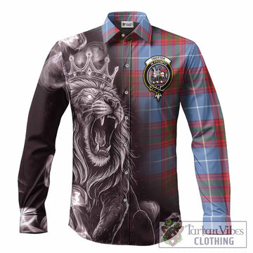 Trotter Tartan Long Sleeve Button Shirts Roaring Lion Heritage