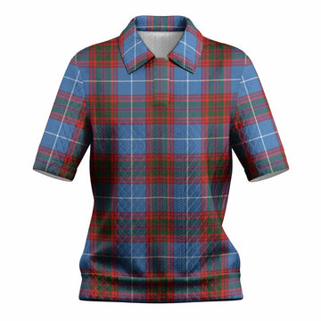 Trotter Tartan Women’s Polo Sweater Top