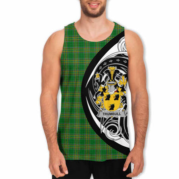 Tartan Vibes Clothing Trumbull Irish Clan Men's Tank Top Celtic Circle Style