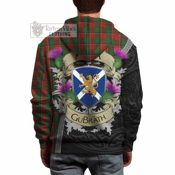 Turnbull Tartan Family Crest Hoodie Lion Rampant Royal Thistle Shield Celtic Inspired