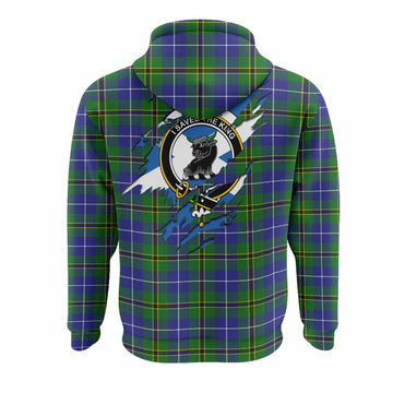 Turnbull Clan Crest In Me Tartan Hoodie Scotland Flag Style