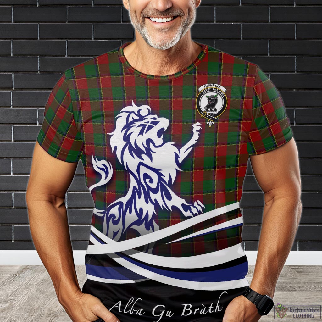 turnbull-dress-tartan-t-shirt-with-alba-gu-brath-regal-lion-emblem