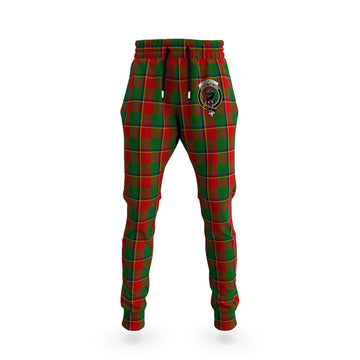 Turnbull Tartan Joggers Pants with Family Crest