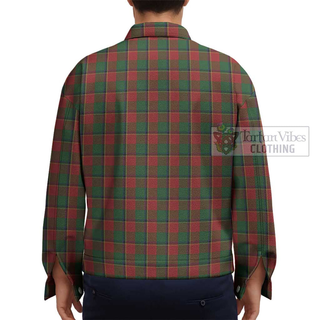 Turnbull Tartan Unisex Lapel Cotton Jacket - Tartan Vibes Clothing