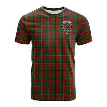 Turnbull Tartan T-Shirt with Family Crest