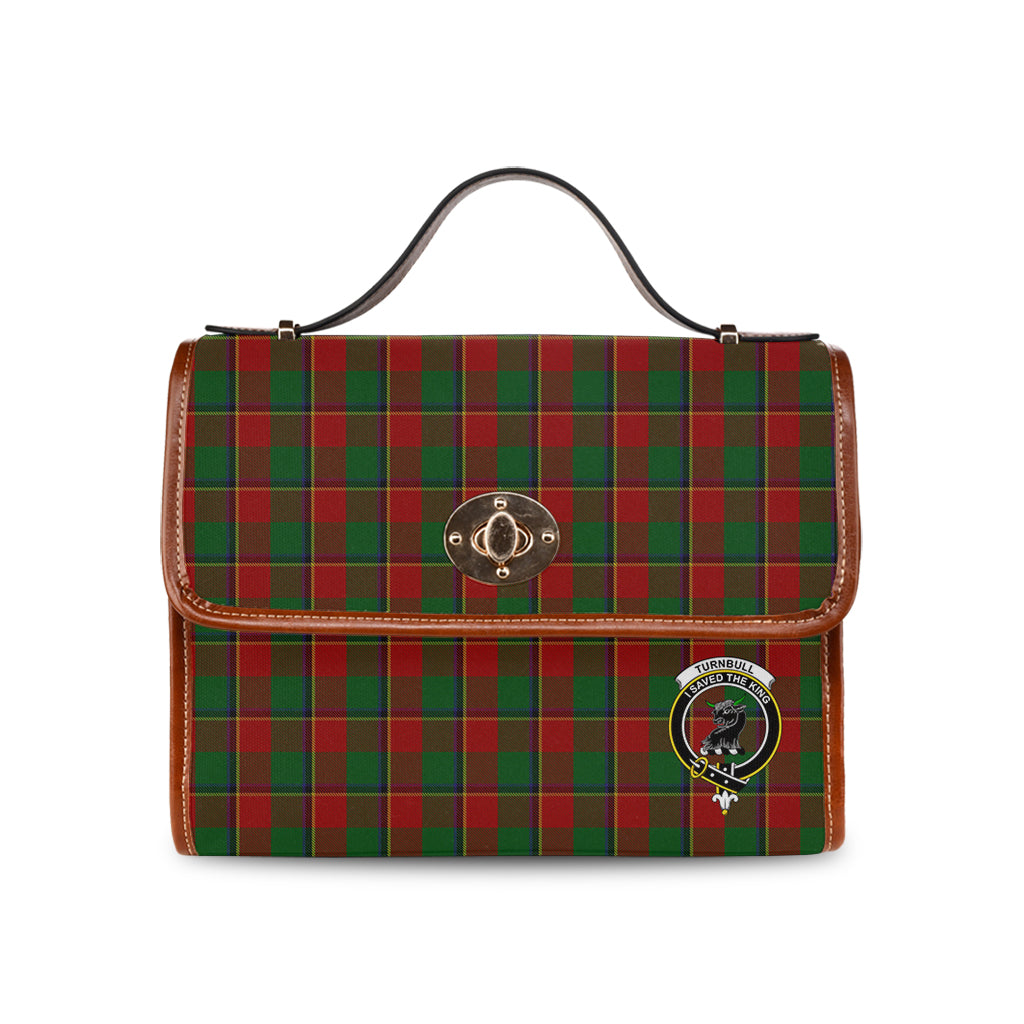 turnbull-dress-tartan-leather-strap-waterproof-canvas-bag-with-family-crest