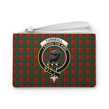 Tartan Vibes Clothing Turnbull Family Crest Tartan Clutch Bag