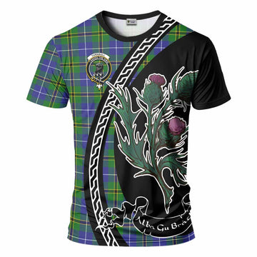 Turnbull Family Crest Tartan T-Shirt Alba Thistle Inspired - Tartan Vibes Clothing