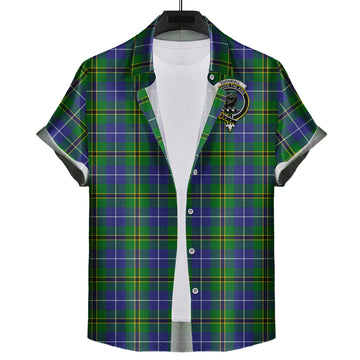 turnbull-hunting-tartan-short-sleeve-button-down-shirt-with-family-crest