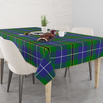 Turnbull Hunting Tatan Tablecloth with Family Crest