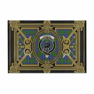 Turnbull Scottish Tartan Crest House Flag Royal Stylized 48*72 inch (120*180 cm) - Tartan Vibes Clothing