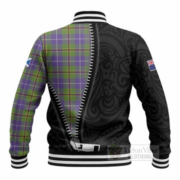 Turnbull Tartan Baseball Jacket New Zealand Pattern Unique Zipper Stylized