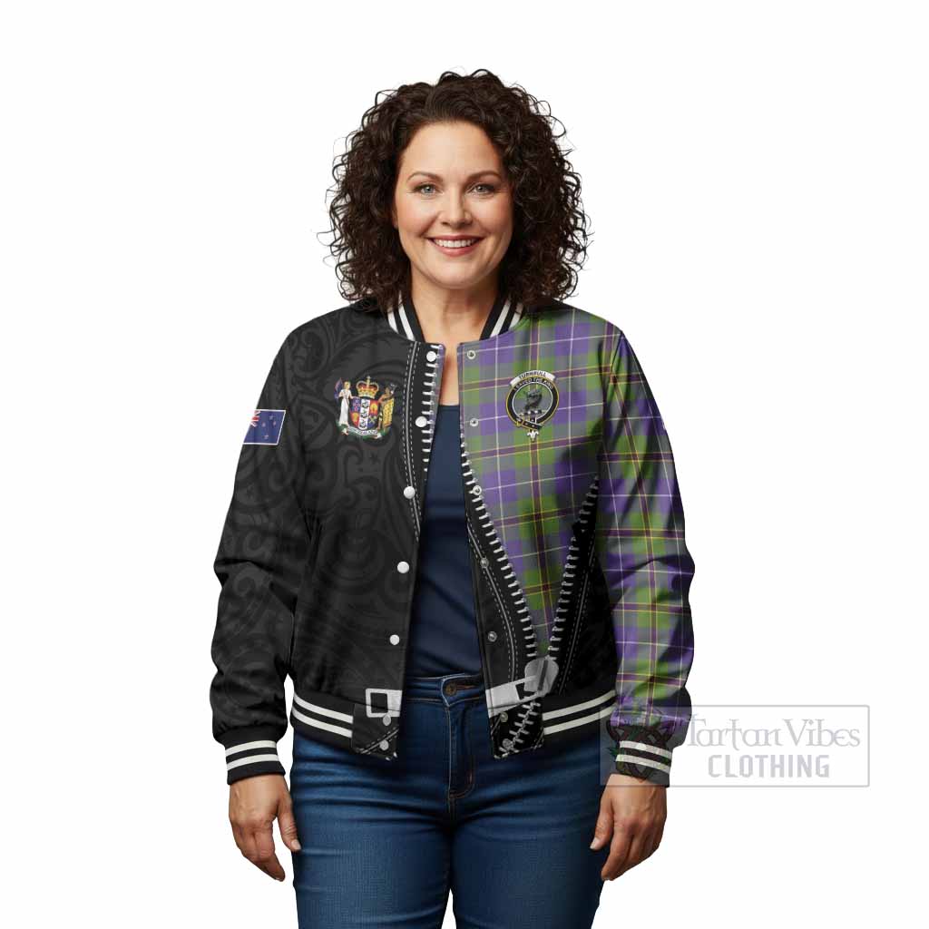 Turnbull Tartan Baseball Jacket New Zealand Pattern Unique Zipper Stylized