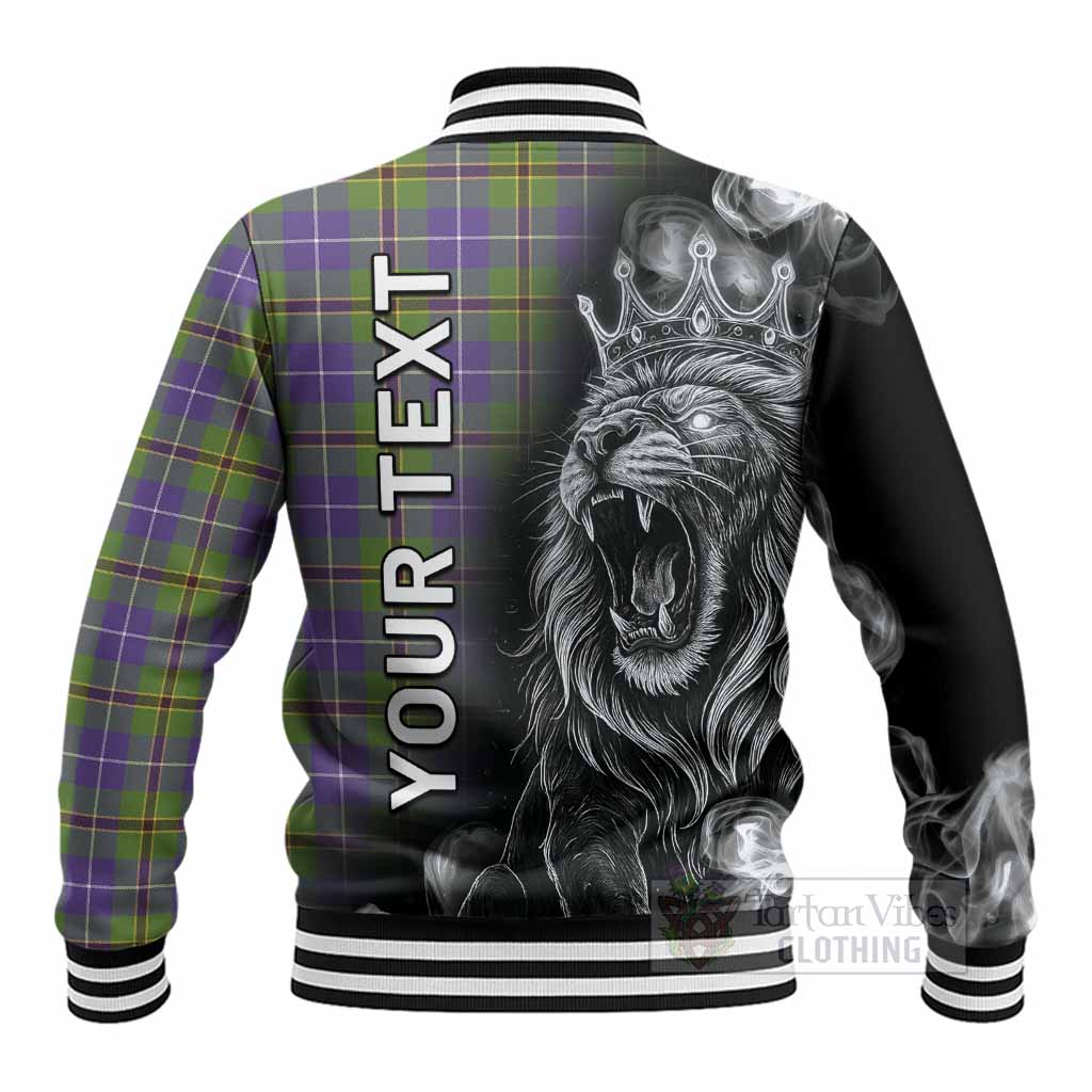 Turnbull Tartan Baseball Jacket Roaring Lion Heritage