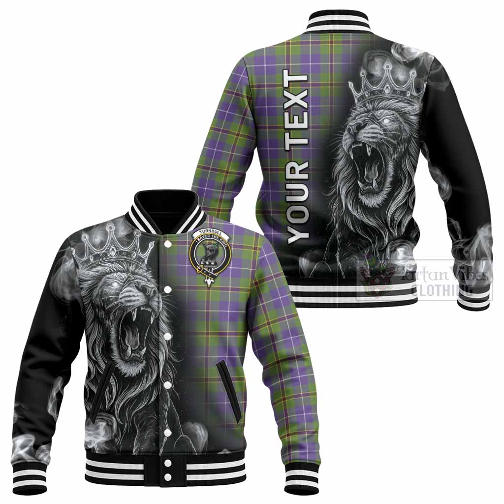 Turnbull Tartan Baseball Jacket Roaring Lion Heritage