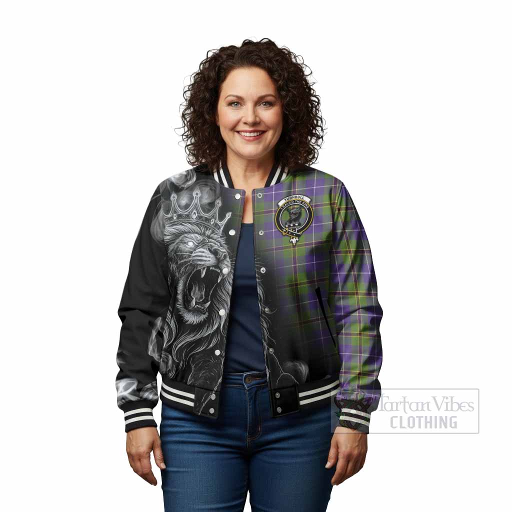 Turnbull Tartan Baseball Jacket Roaring Lion Heritage