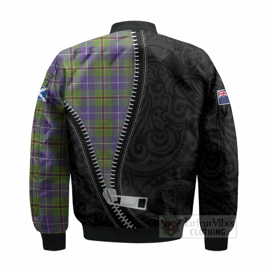 Turnbull Tartan Bomber Jacket New Zealand Pattern Unique Zipper Stylized