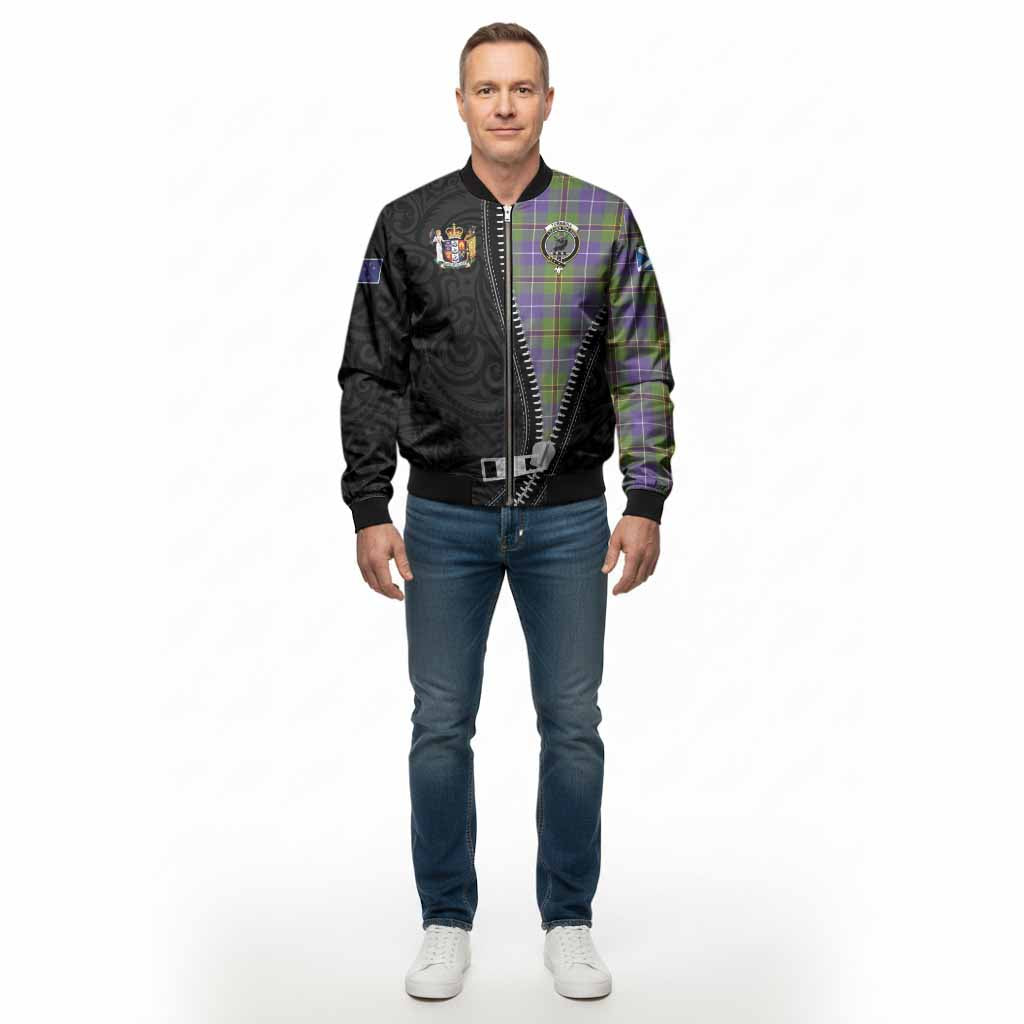 Turnbull Tartan Bomber Jacket New Zealand Pattern Unique Zipper Stylized