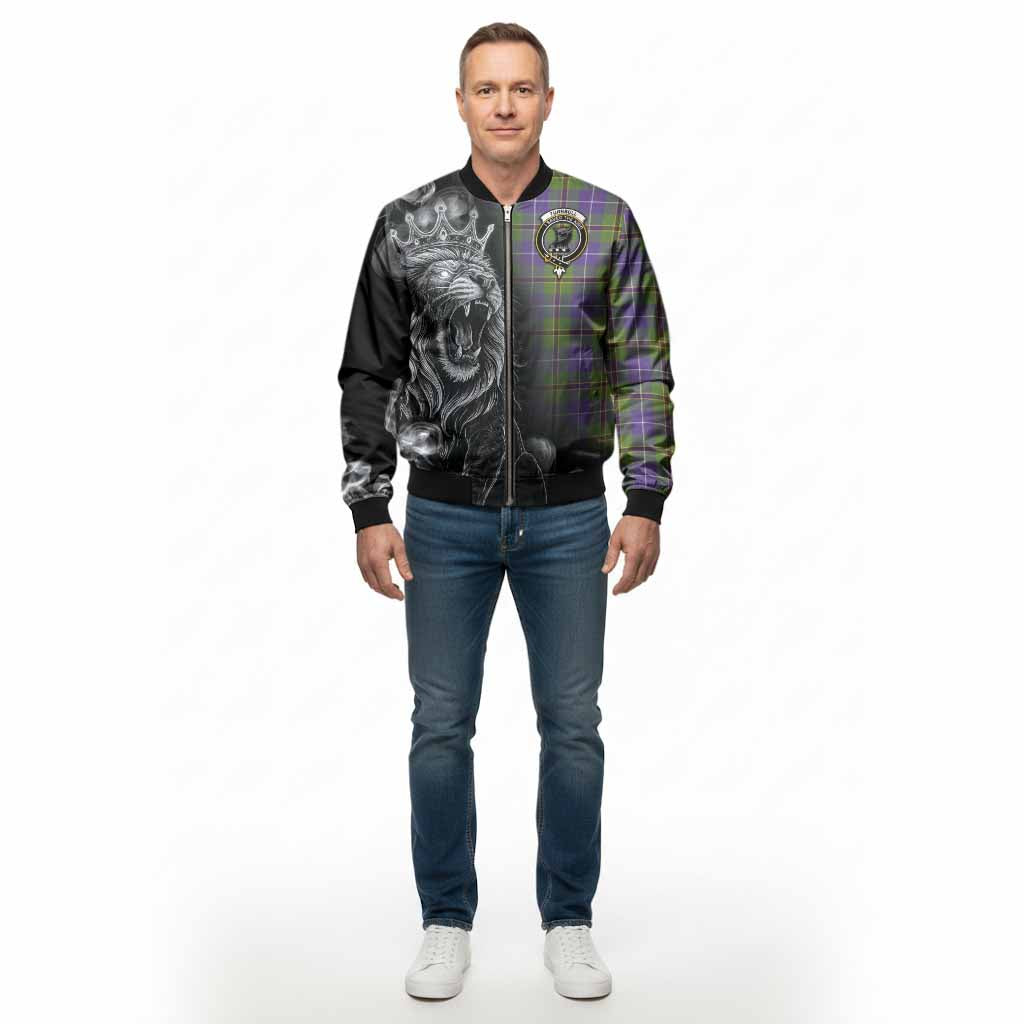 Turnbull Tartan Bomber Jacket Roaring Lion Heritage