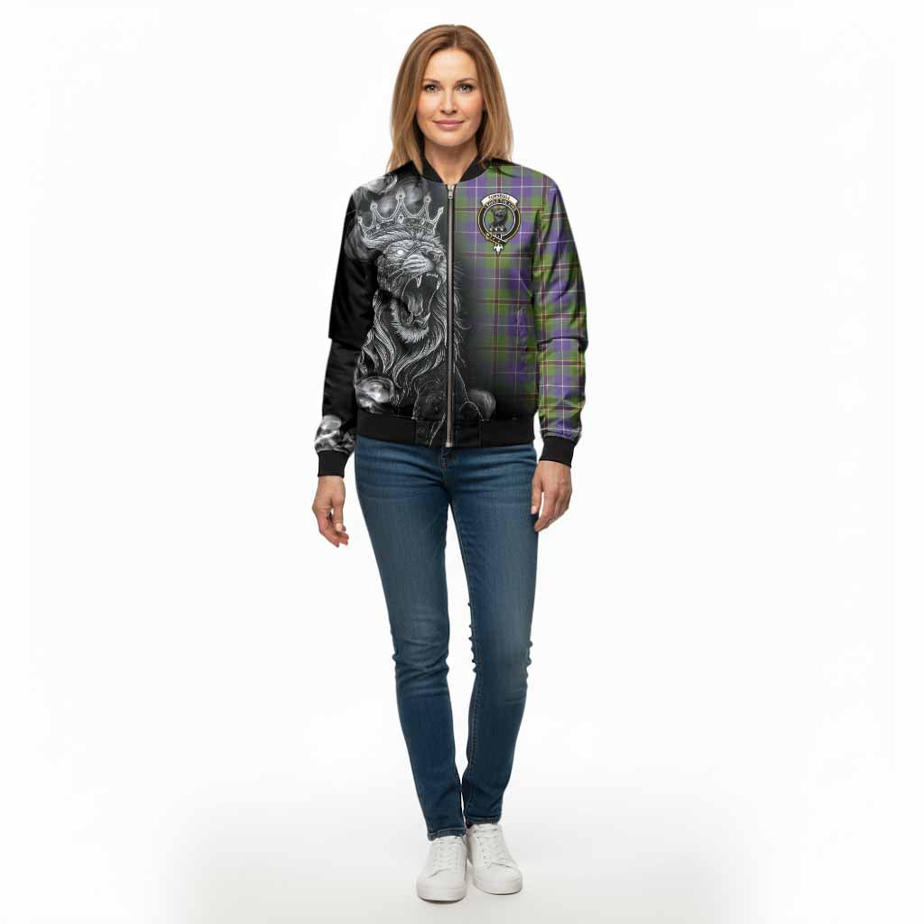 Turnbull Tartan Bomber Jacket Roaring Lion Heritage