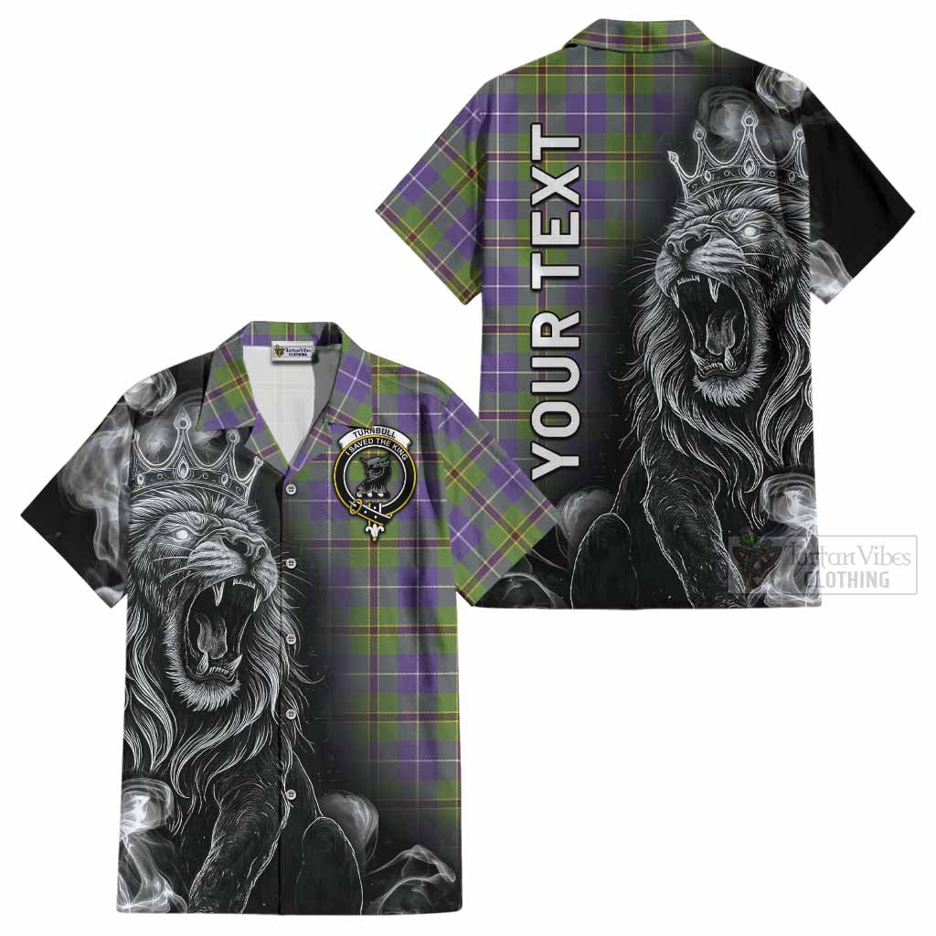 Turnbull Tartan Cotton Hawaiian Shirt Roaring Lion Heritage