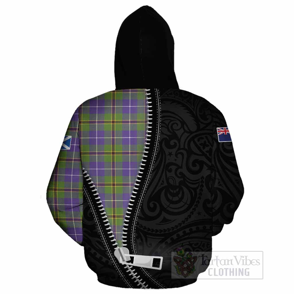 Turnbull Tartan Cotton Hoodie New Zealand Pattern Unique Zipper Stylized