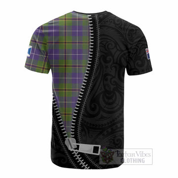 Turnbull Tartan Cotton T-shirt New Zealand Pattern Unique Zipper Stylized