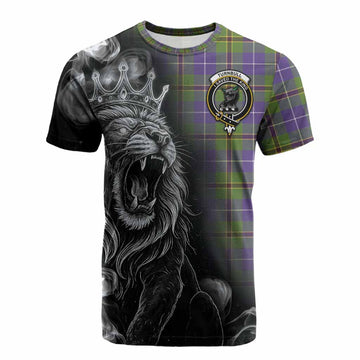 Turnbull Tartan Cotton T-shirt Roaring Lion Heritage