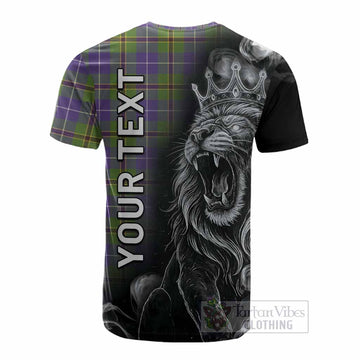 Turnbull Tartan Cotton T-shirt Roaring Lion Heritage