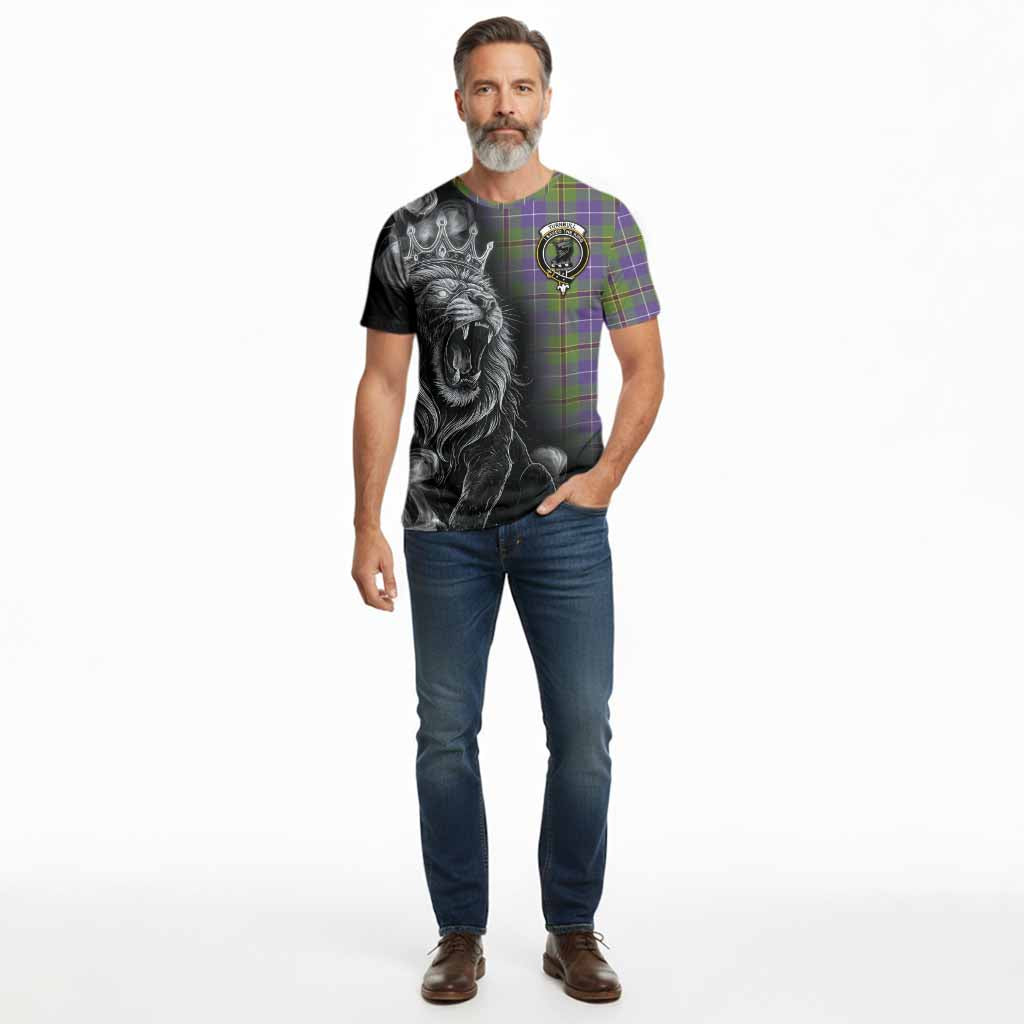 Turnbull Tartan Cotton T-shirt Roaring Lion Heritage