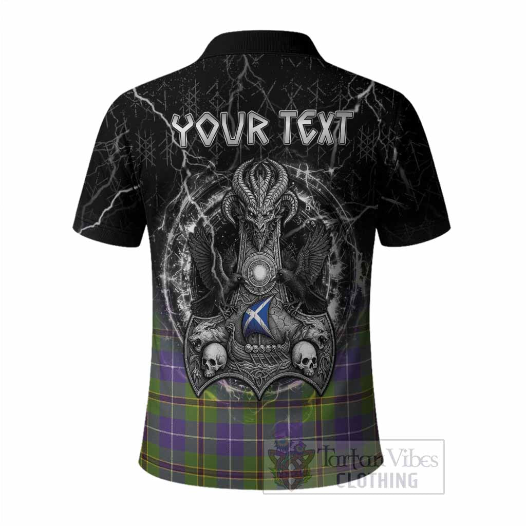 Turnbull Tartan Crest Polo Shirt Celtic Odin's Raven Legacy