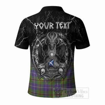 Turnbull Tartan Crest Polo Shirt Celtic Odin's Raven Legacy