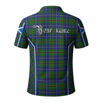 Turnbull Tartan Crest Polo Shirt Scotland Coat of Arm Flag Style - Tartan Vibes Clothing
