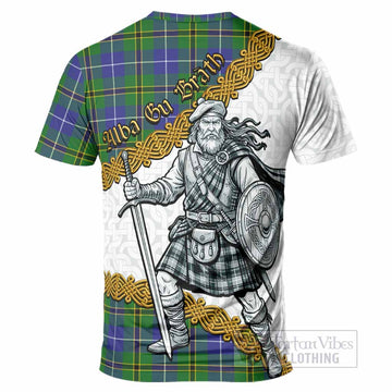 Turnbull Tartan Family Crest T-Shirt Scottish Highland Warrior Celtic Alba Gu Brath