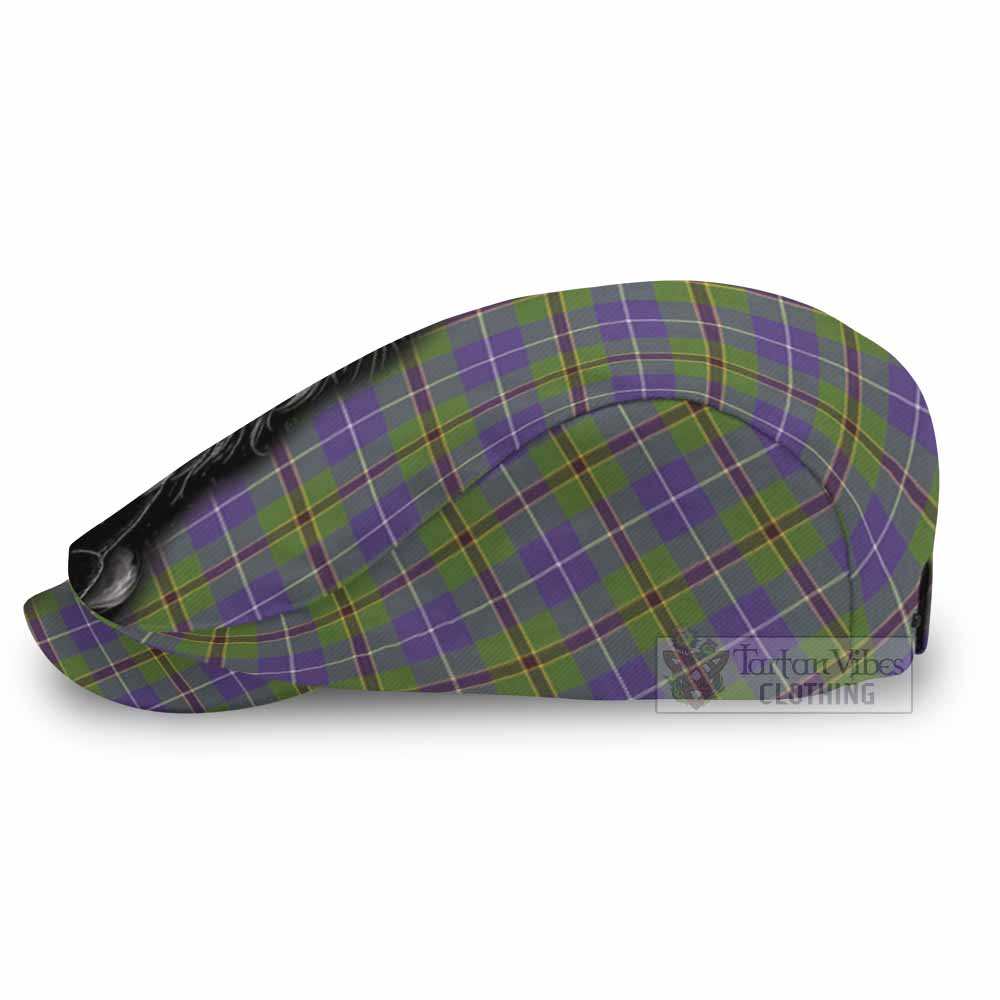 Turnbull Tartan Flat Cap, Jeff Cap Roaring Lion Heritage